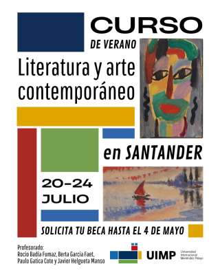 Curso de verano "Literatura y arte contemporáneo" en la UIMP (Santander) impartido por miembros del grupo